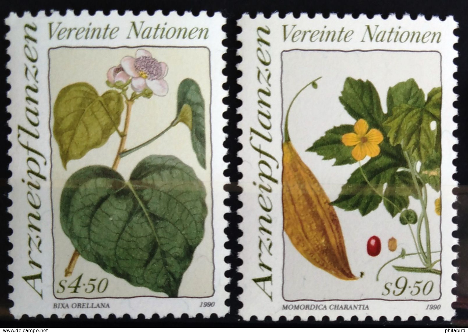 NATIONS-UNIS - VIENNE                          N° 106/107                        NEUF** - Ungebraucht