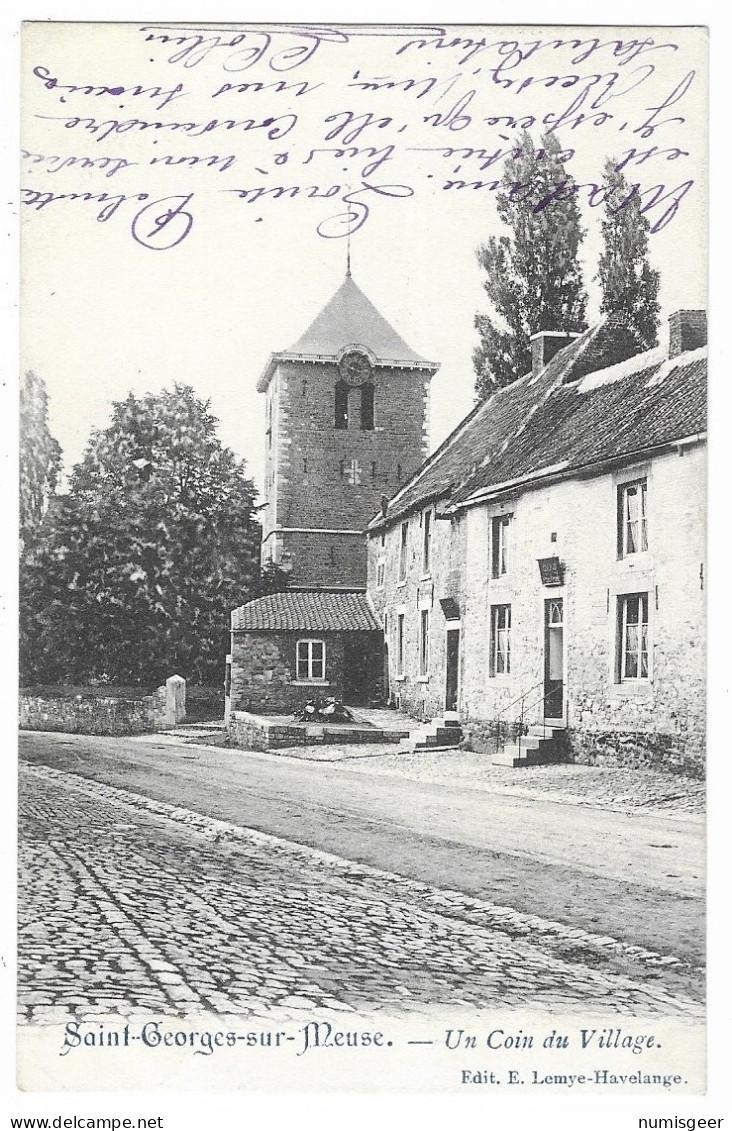 Saint-Georges-sur-Meuse  -- Un Coin Du Village - Saint-Georges-sur-Meuse