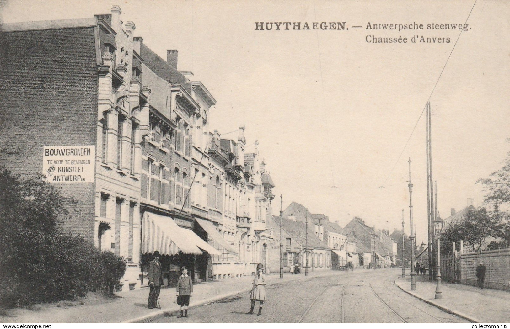 2 Oude Postkaarten  Mortsel Luythaegen Luithagen Antwerpsche  Antwerpse Steenweg - Mortsel