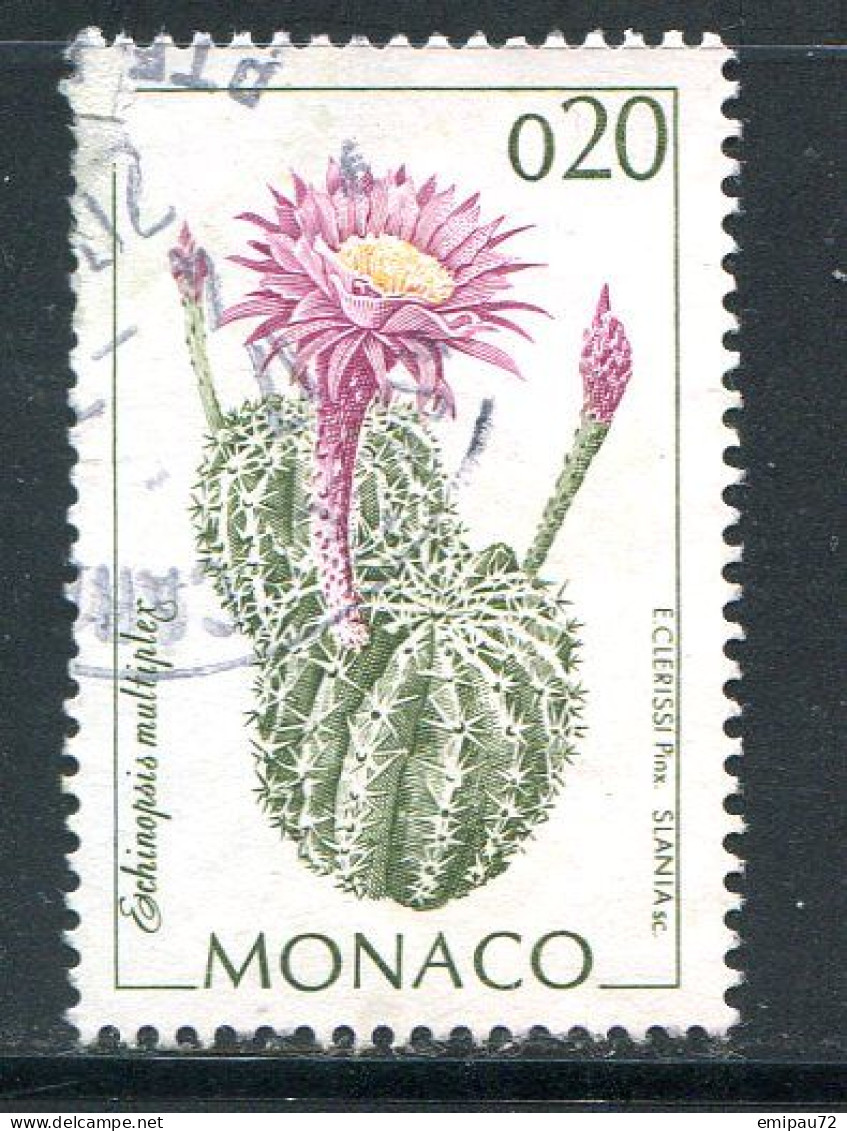 MONACO- Y&T N°1915- Oblitéré (cactus) - Gebraucht