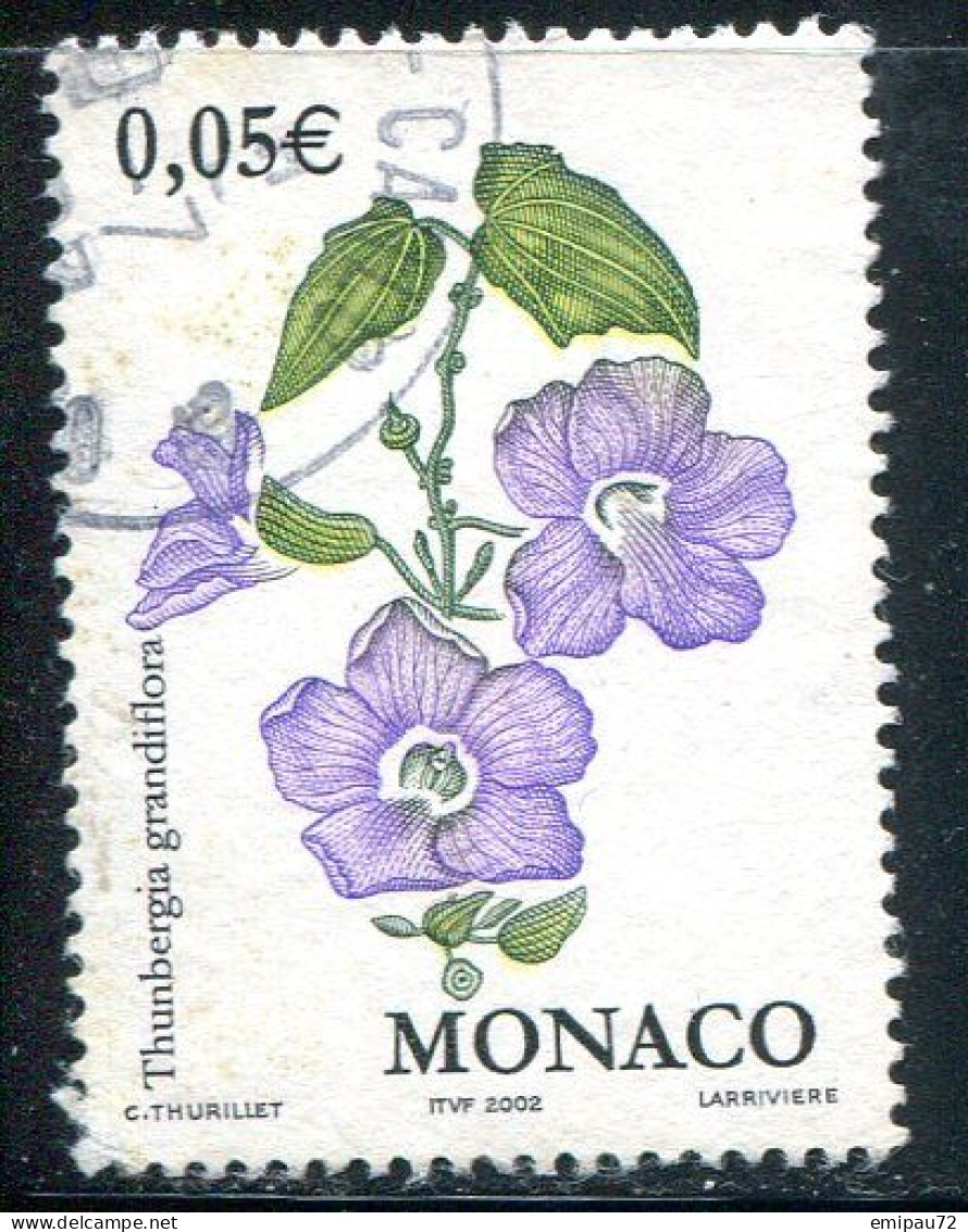 MONACO- Y&T N°2321- Oblitéré (fleurs) - Oblitérés