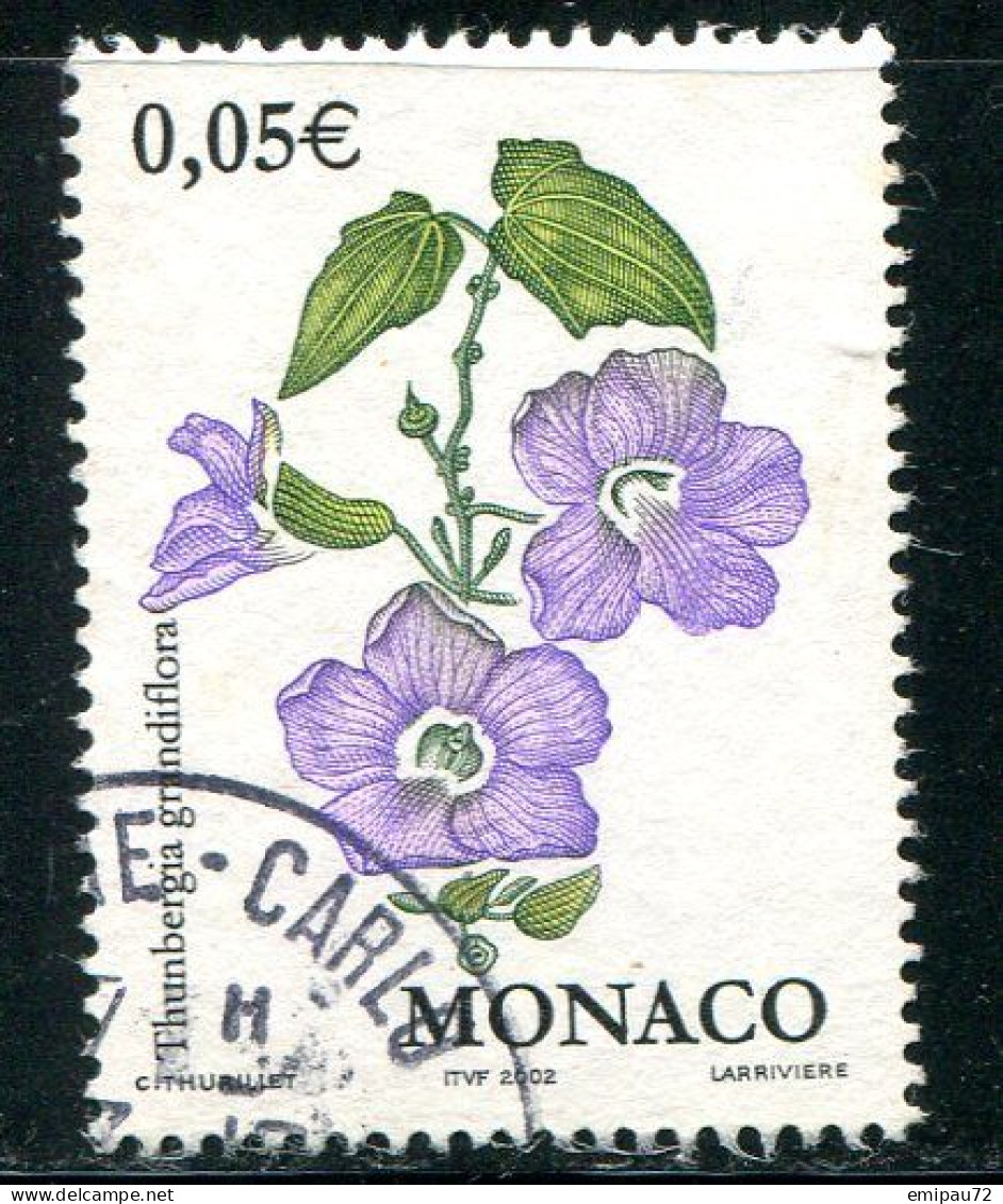 MONACO- Y&T N°2321- Oblitéré (fleurs) - Usados