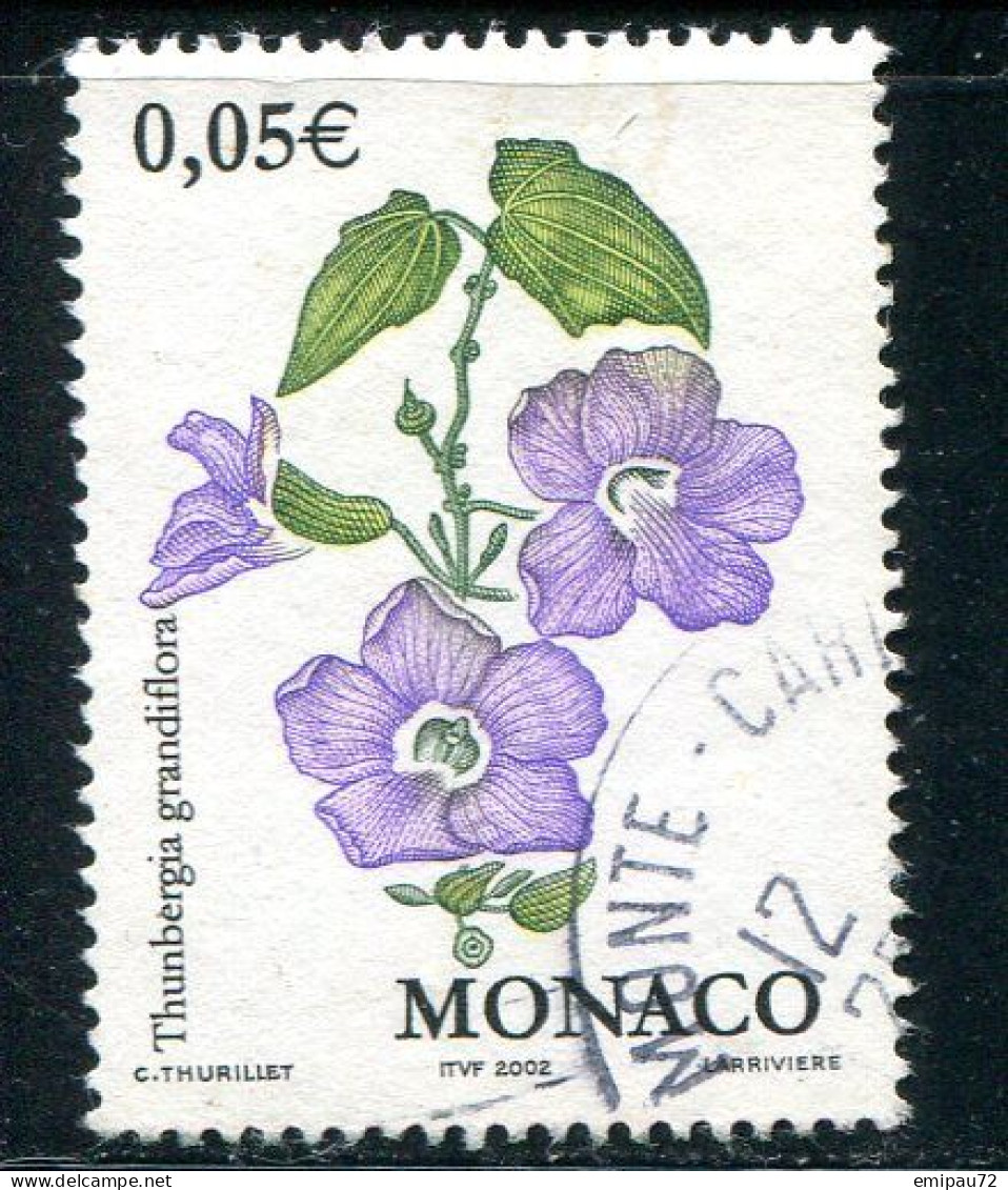 MONACO- Y&T N°2321- Oblitéré (fleurs) - Usados