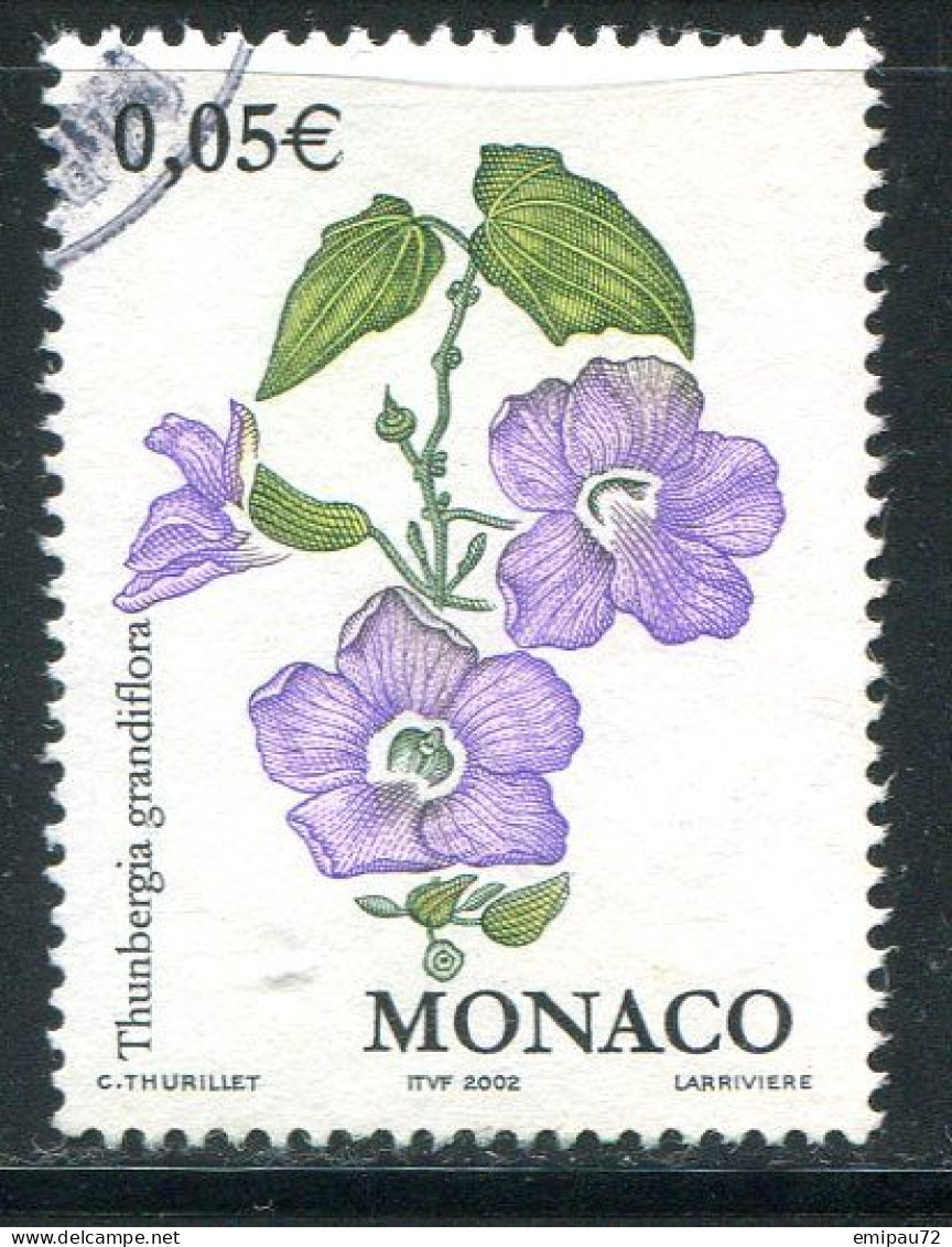 MONACO- Y&T N°2321- Oblitéré (fleurs) - Usati