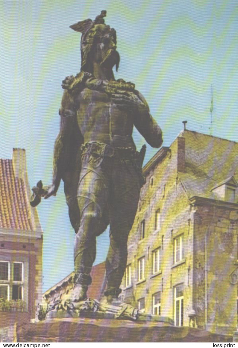 Belgium:Tongeren, Ambiorix Monument - Tongeren