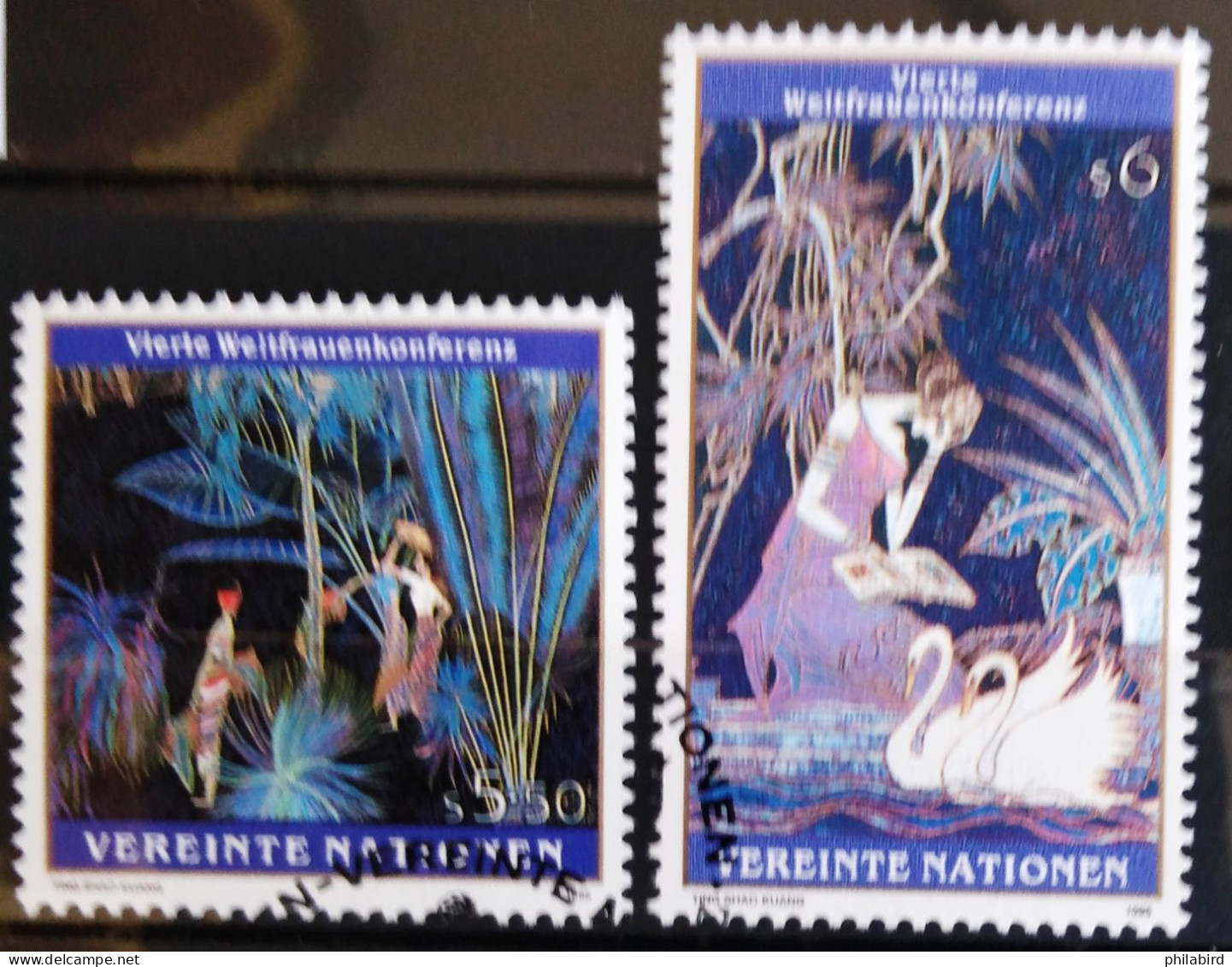 NATIONS-UNIS - VIENNE                          N° 208/209                       OBLITERE - Used Stamps