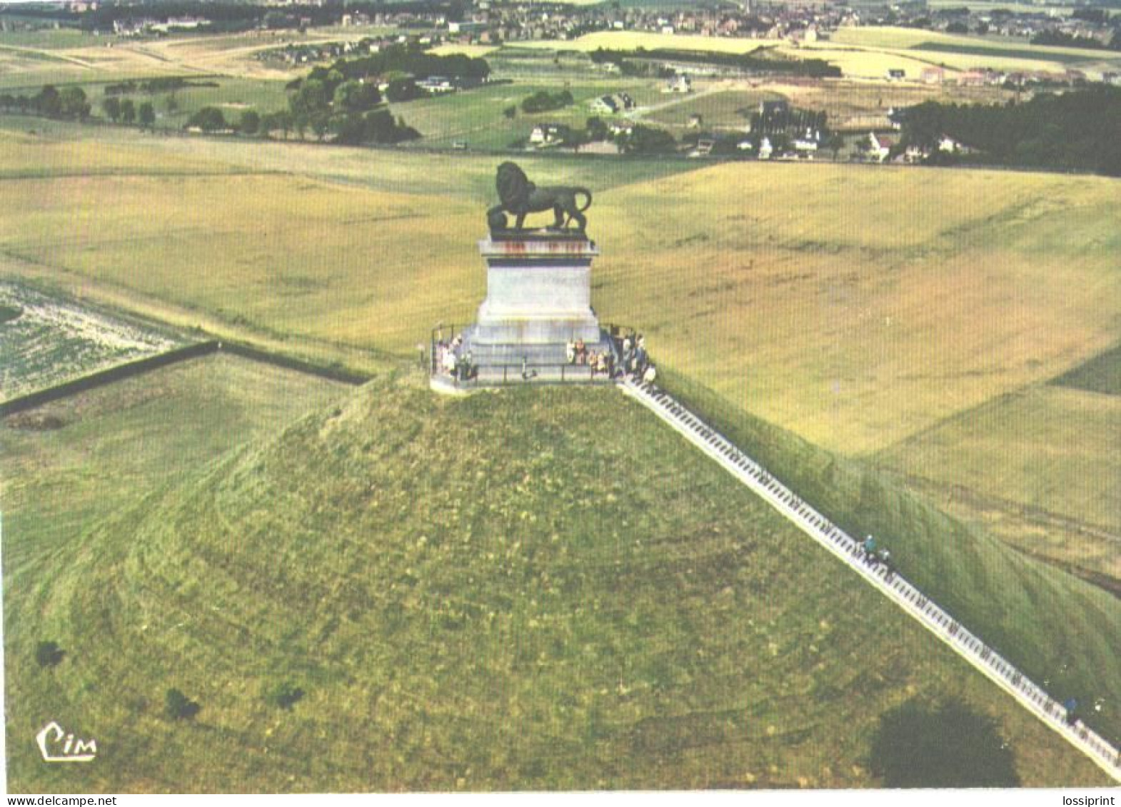 Belgium:Waterloo Hill, Monument - Waterloo