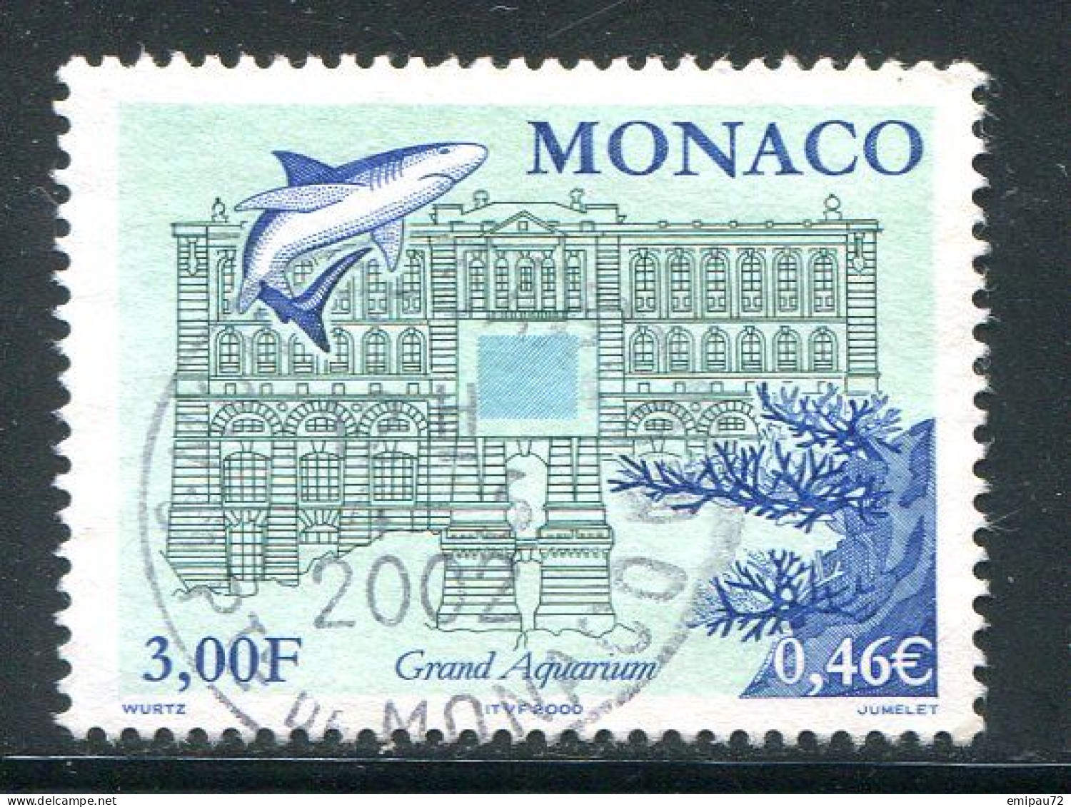 MONACO- Y&T N°2268- Oblitéré - Oblitérés