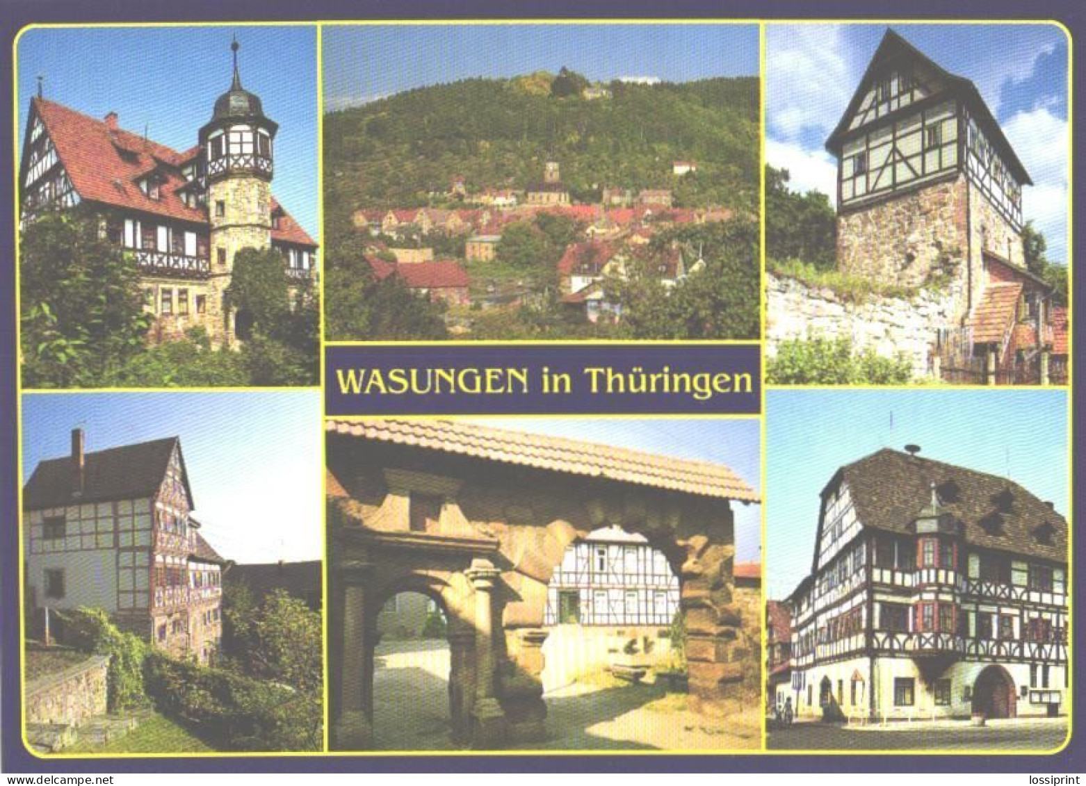 Germany:Wasungen Views, Houses, Gate - Wasungen