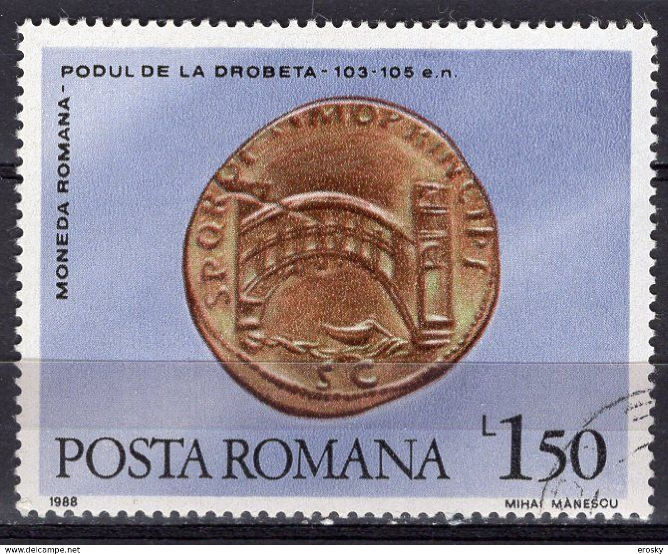 S1606 - ROMANIA ROUMANIE Yv N°3822 - Gebraucht