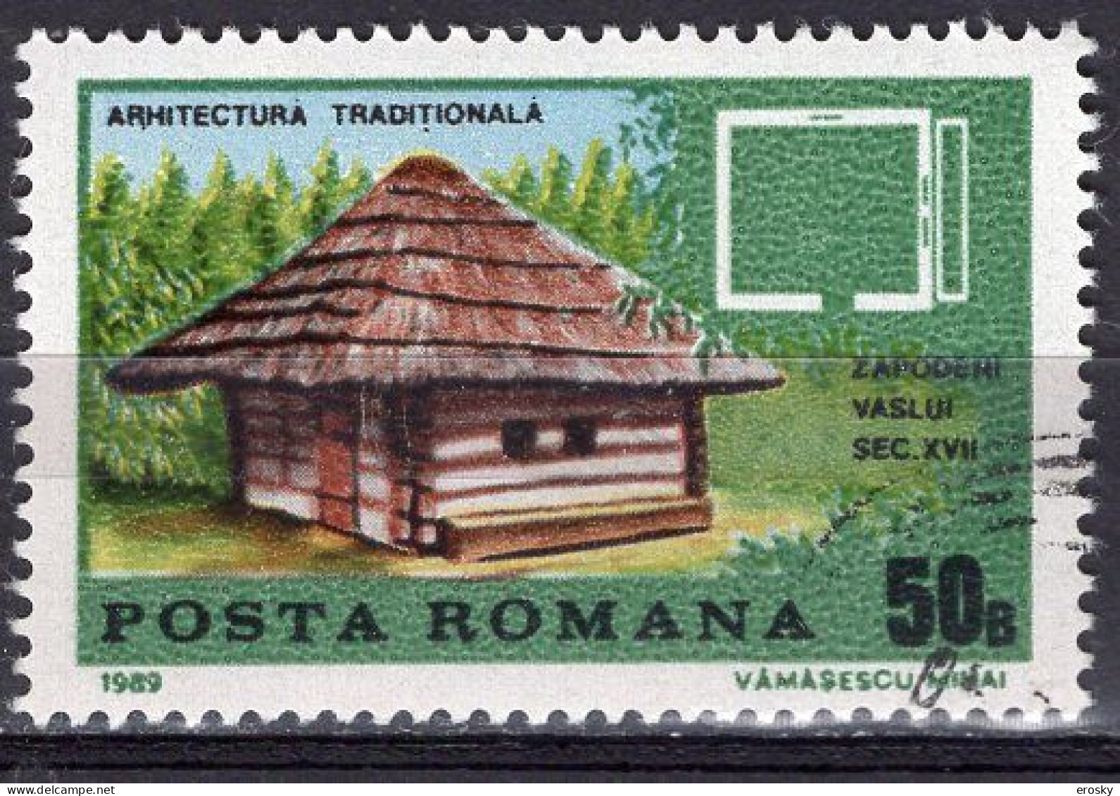 S1608 - ROMANIA ROUMANIE Yv N°3827 - Gebraucht