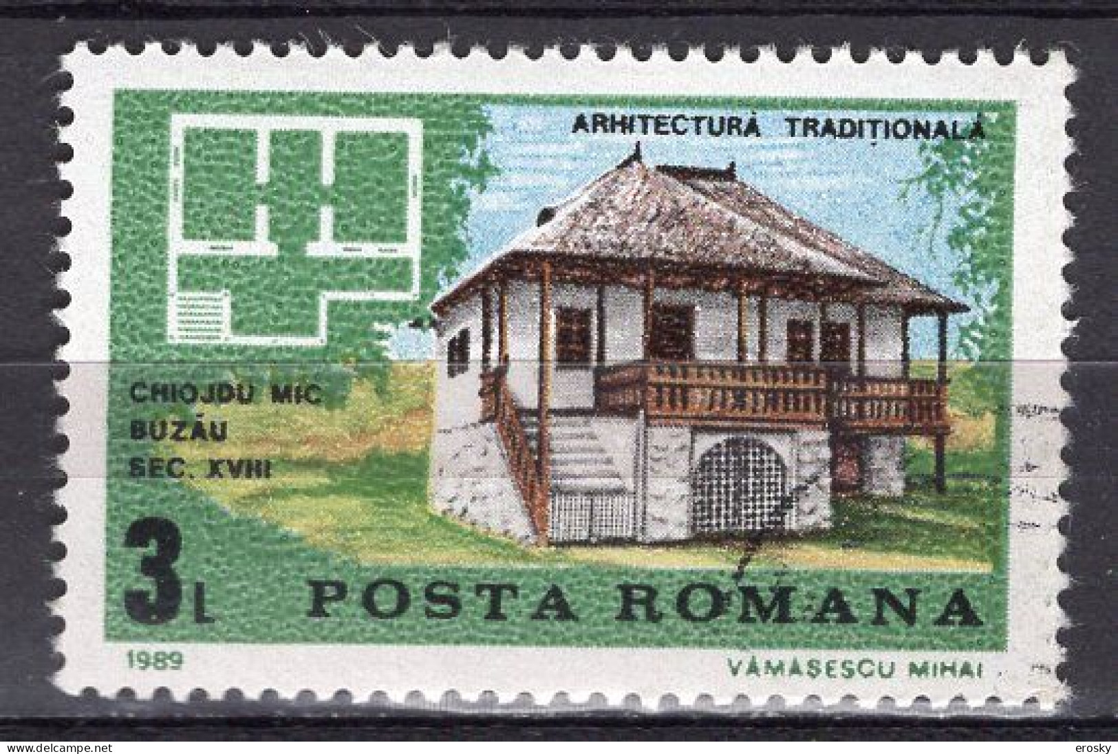 S1611 - ROMANIA ROUMANIE Yv N°3830 - Gebraucht