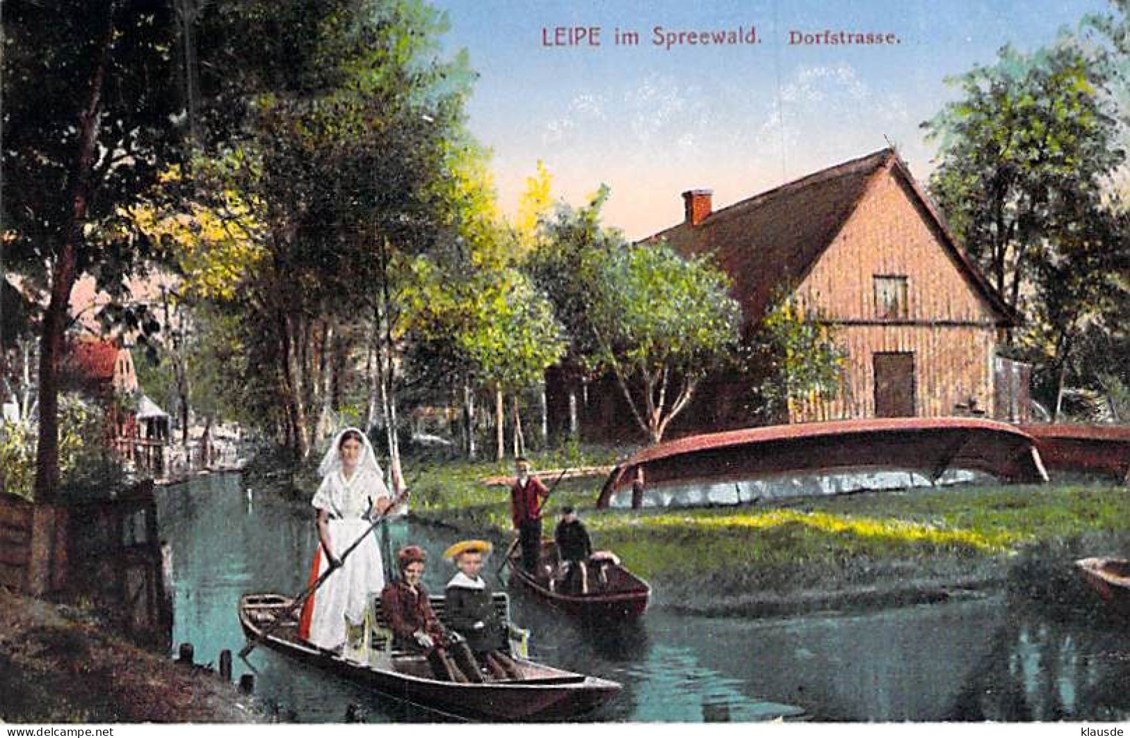 Leipe Im Spreewald - Dorfstrasse Blanc - Lübben (Spreewald)