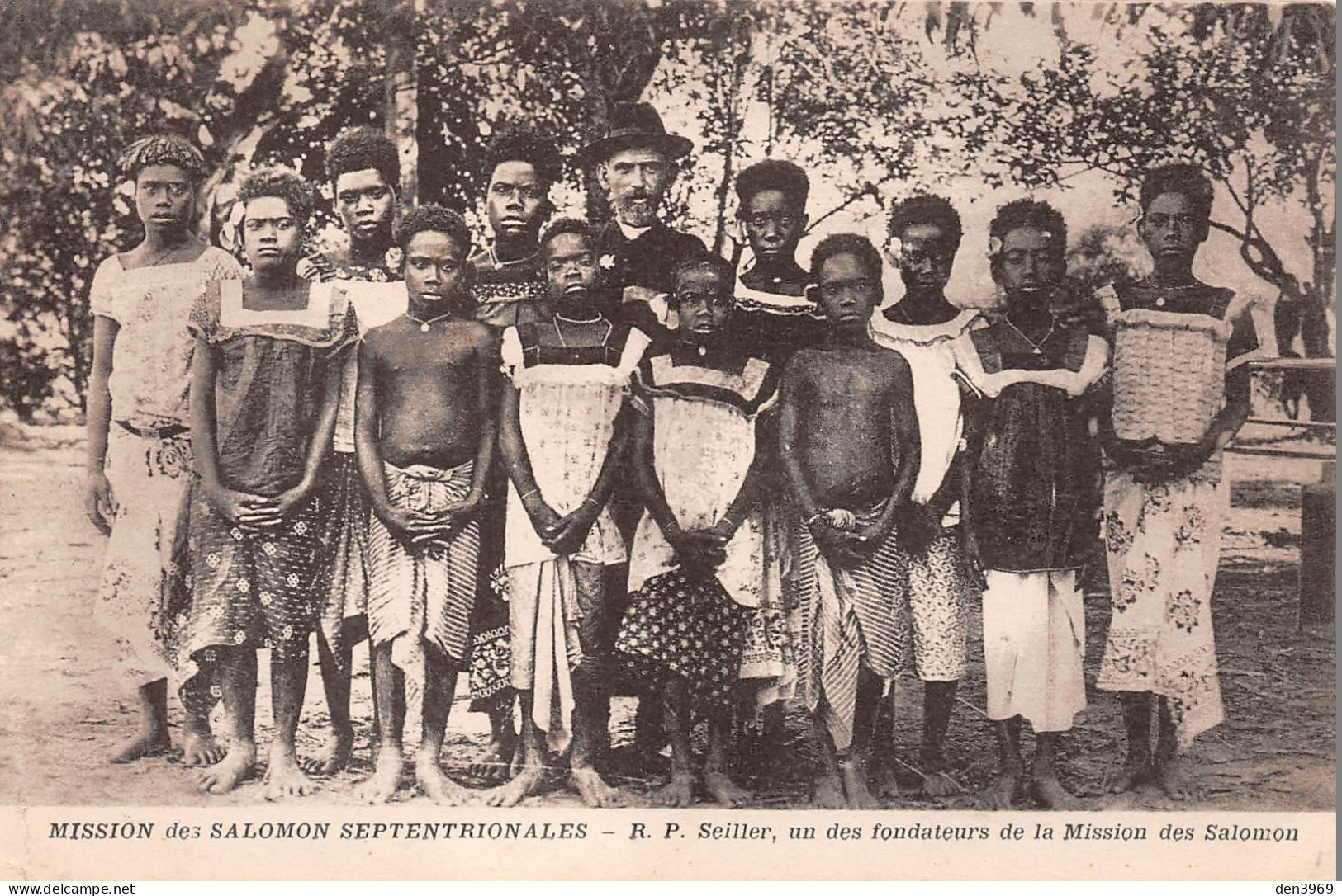 Océanie - Mission Des SALOMON Septentrionales - Révérend Père Seiller, Un Des Fondateurs De La Mission Des Salomon - Solomon Islands