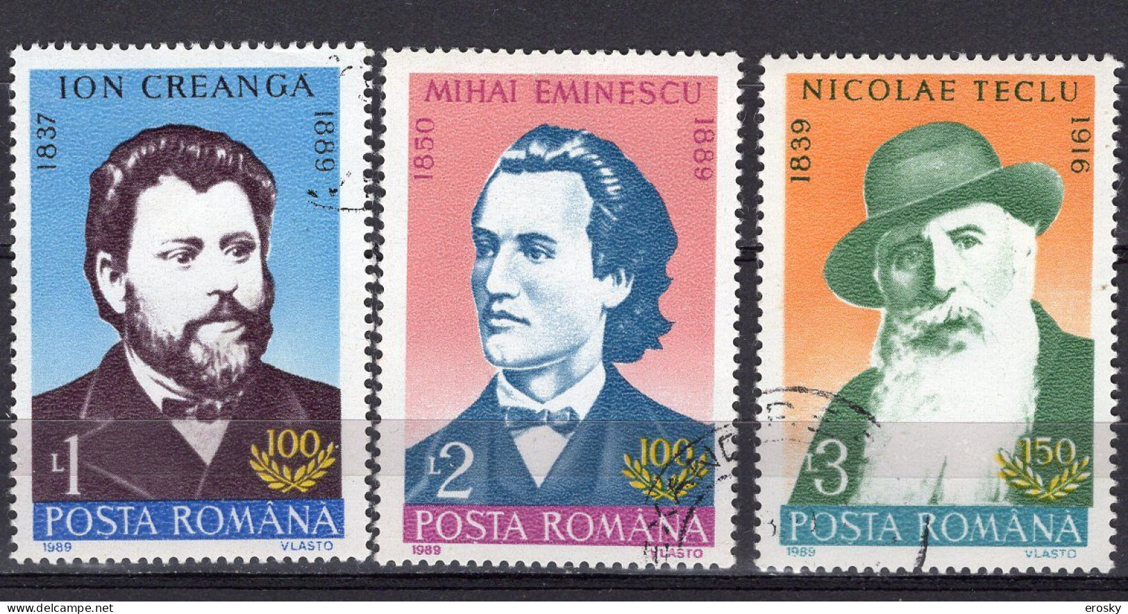 S1624 - ROMANIA ROUMANIE Yv N°3849/51 - Used Stamps