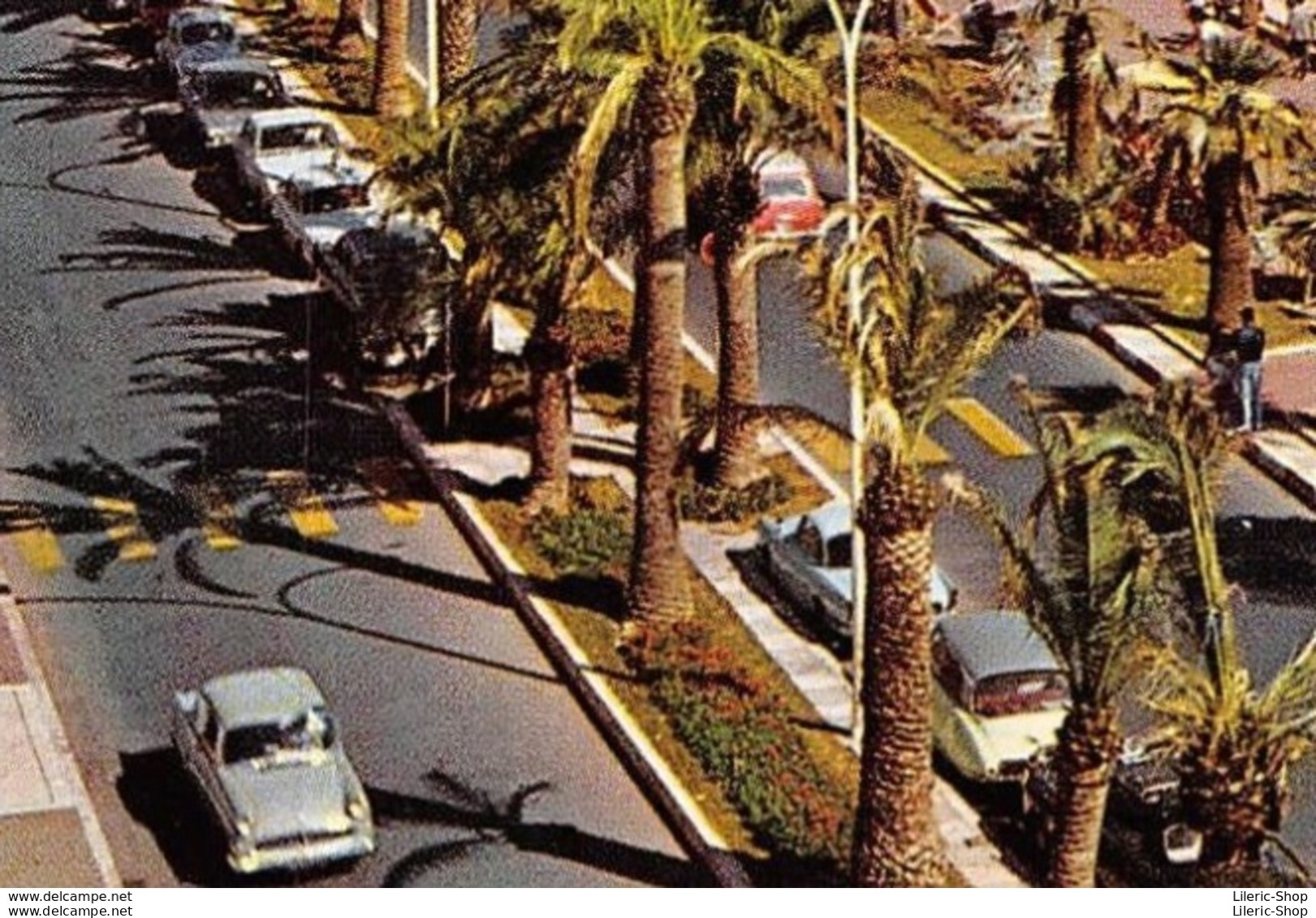 CANNE - Cpsm 1963 - La Croisette Et La Plage - Automobiles - Citroën DS, Simca -Éditions D'art MONTLUET - PKW