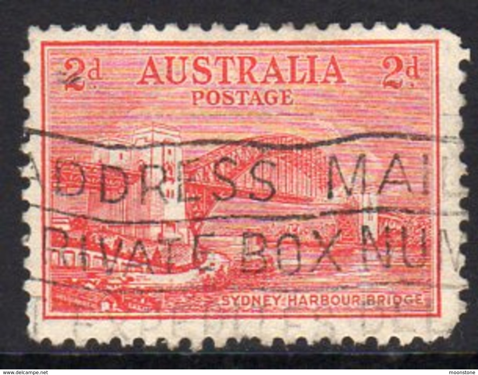 Australia 1932 Sydney Harbour Bridge 2d Typo Value, Perf. 10½, Used (SG144) - Used Stamps