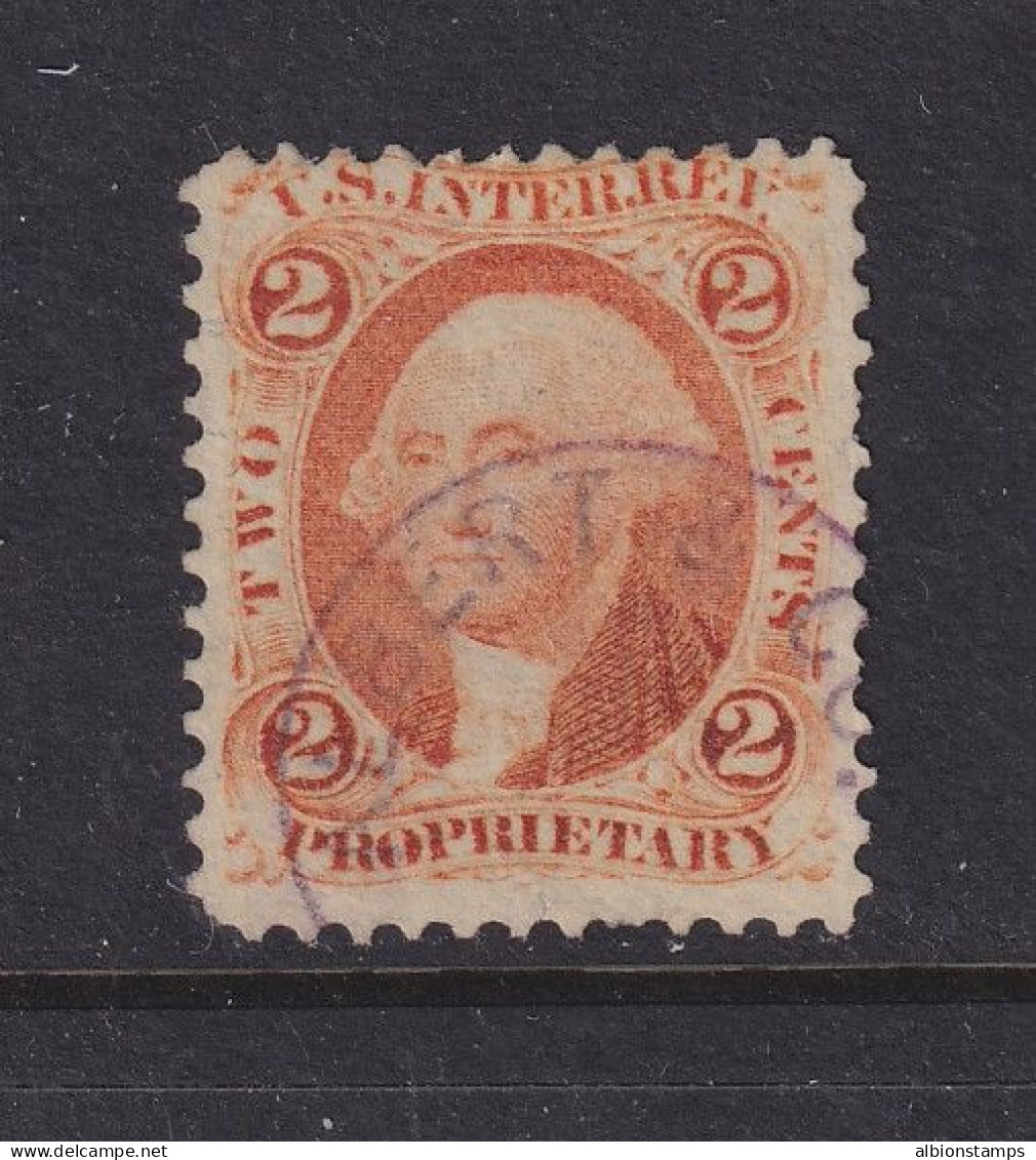 US, Scott R14c, Used, Handstamp Cancel - Steuermarken