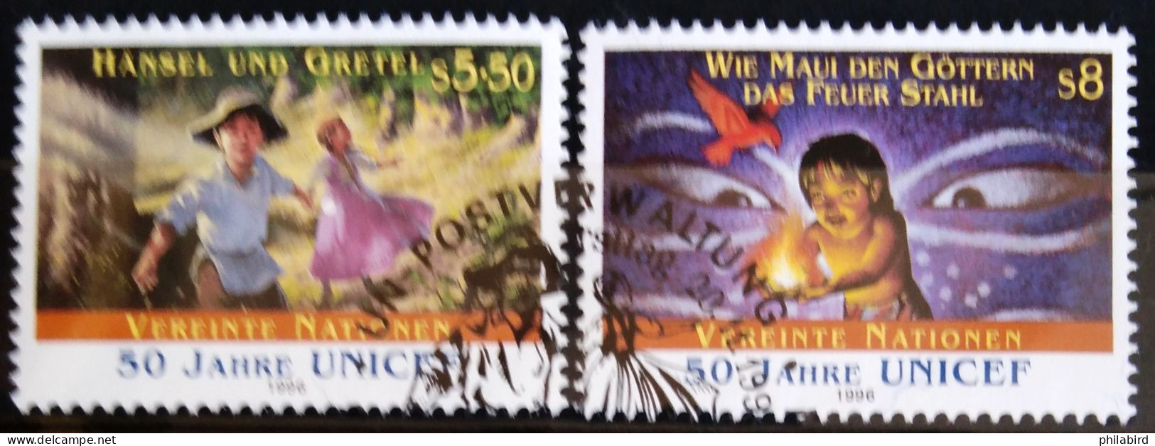 NATIONS-UNIS - VIENNE                          N° 238/239                       OBLITERE - Used Stamps