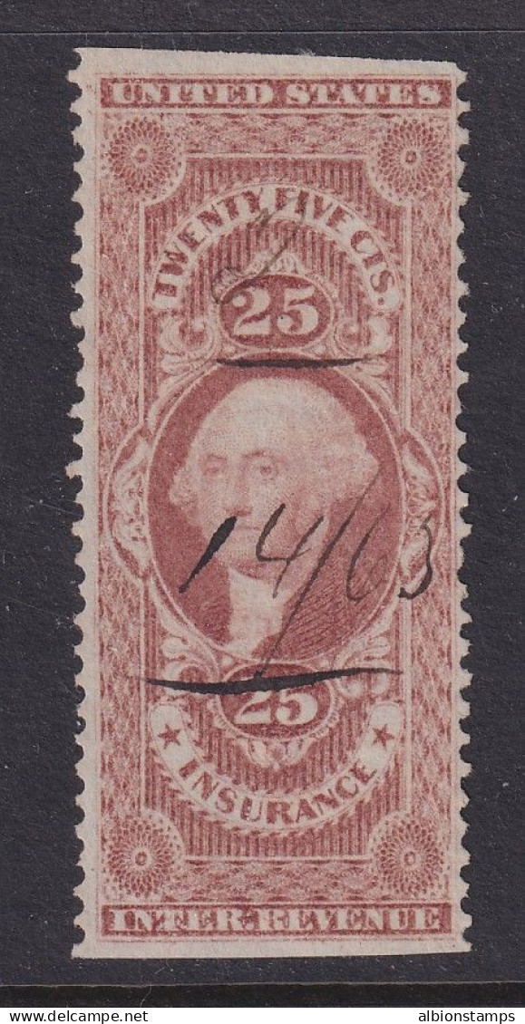 US, Scott R46b, Used, Manuscript Cancel - Revenues