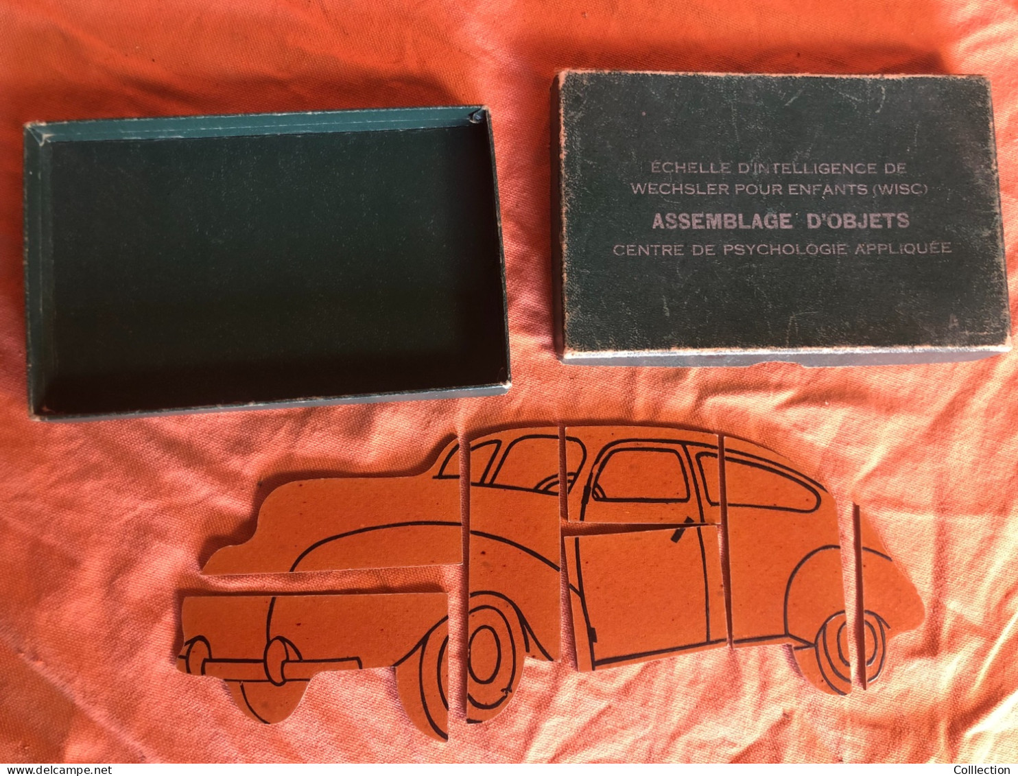 Ancien Voiture Jeu  D’intelligence Psychologique Enfant Puzzle De Wechsler En Boîte - Medizinische Und Zahnmedizinische Geräte