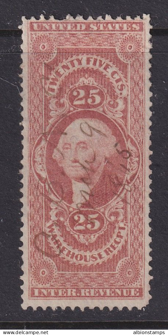 US, Scott R50c, Used, Handstamp Cancel - Fiscali