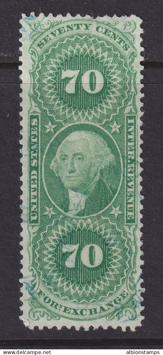 US, Scott R65c, Used, Handstamp Cancel (small Thin) - Fiscale Zegels