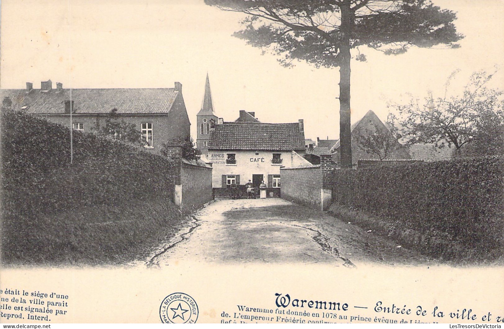 BELGIQUE - WAREMME - Entrée De La Ville - Carte Postale Ancienne - Borgworm