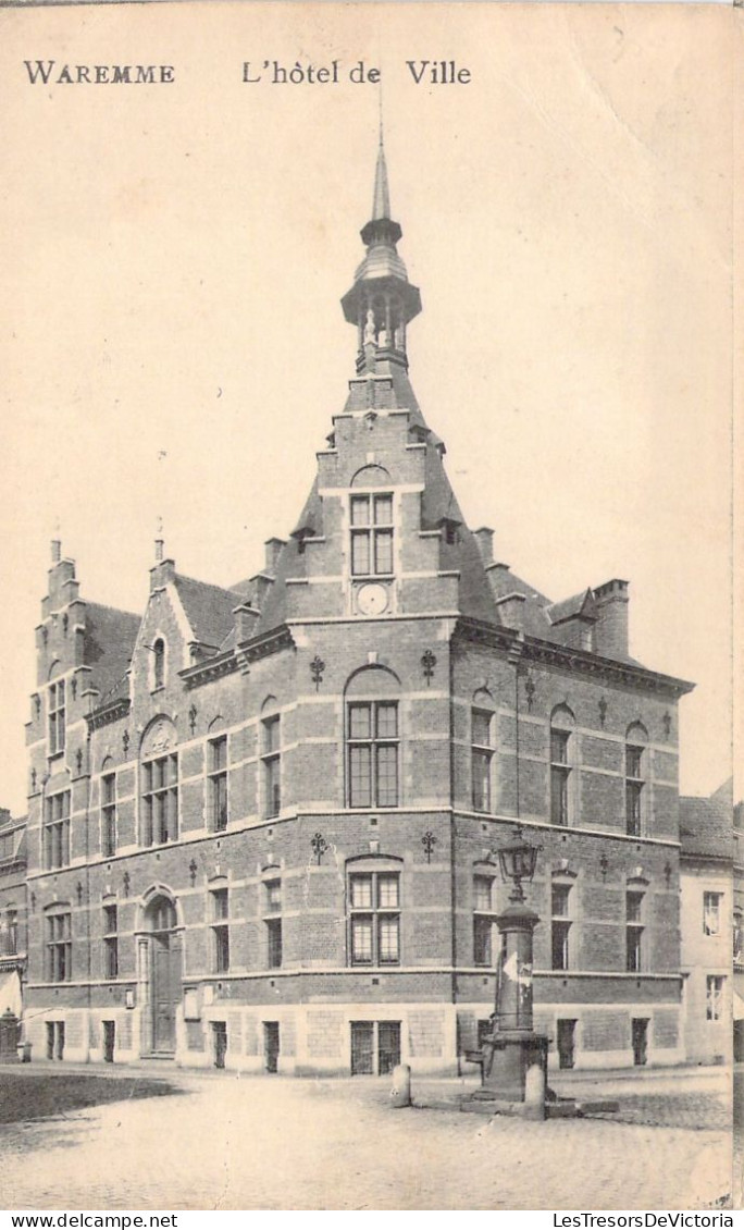 BELGIQUE - WAREMME - L'Hôtel De Ville - Carte Postale Ancienne - Waremme