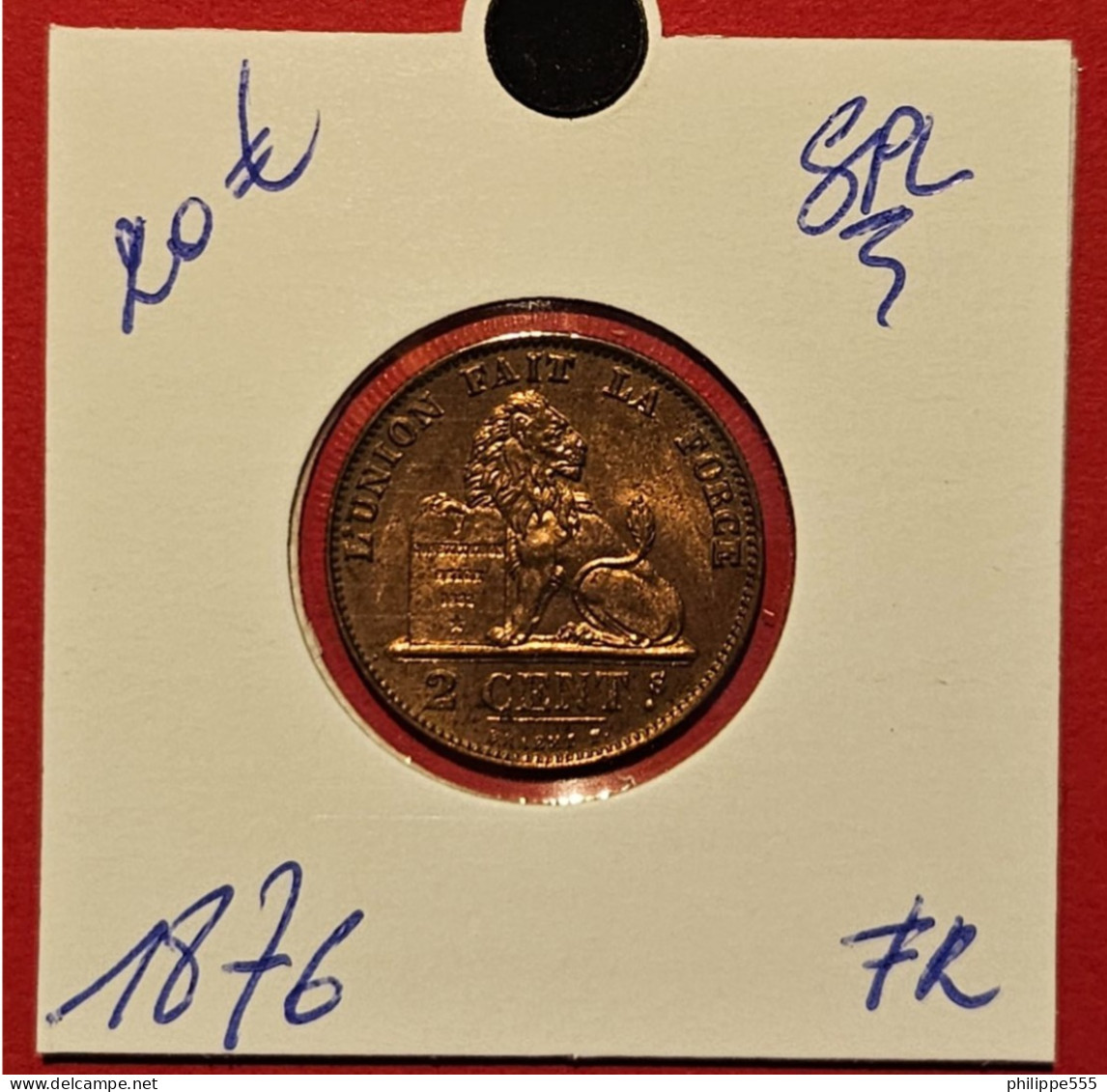 2 Cent 1876 Fr - SPL - 2 Cent