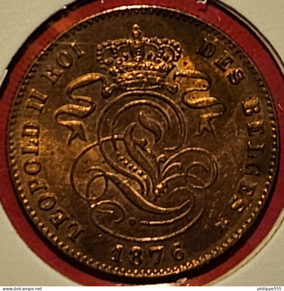 2 Cent 1876 Fr - SPL - 2 Centimes