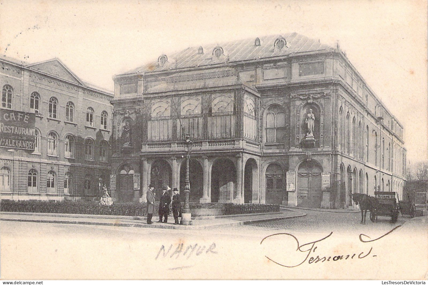 BELGIQUE - Namur - Café Restaurant Alexandry - Carte Postale Ancienne - Namur