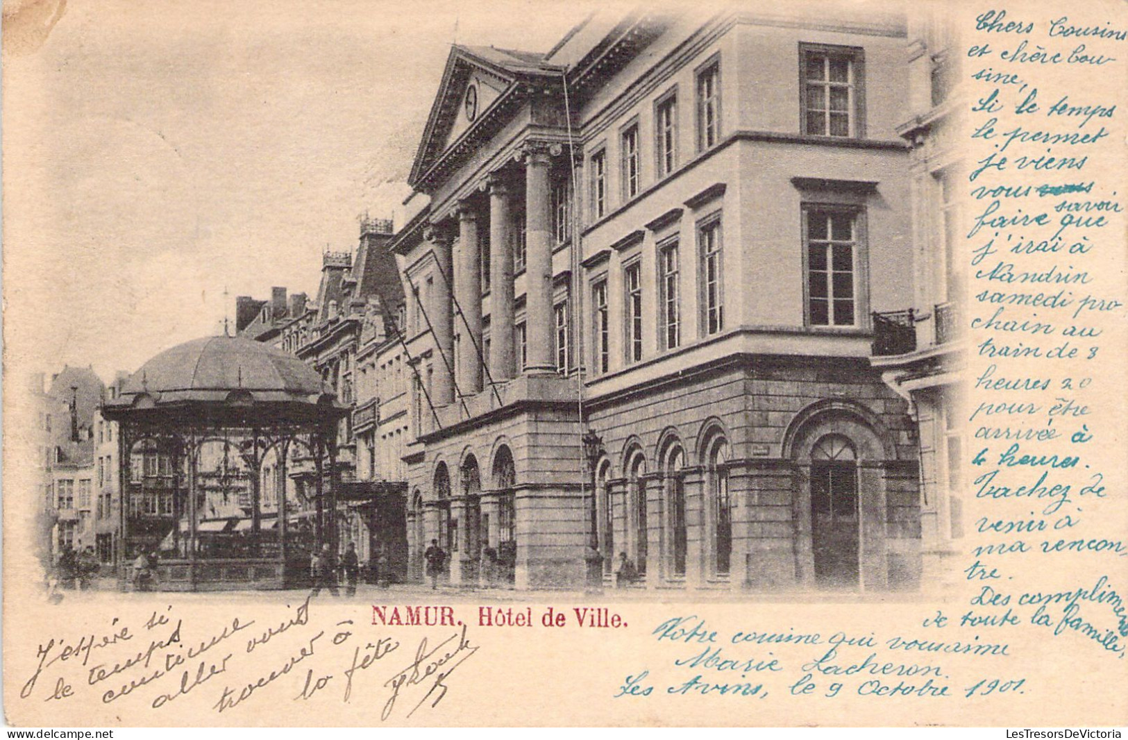 BELGIQUE - Namur - Hôtel De Ville - Carte Postale Ancienne - Namur