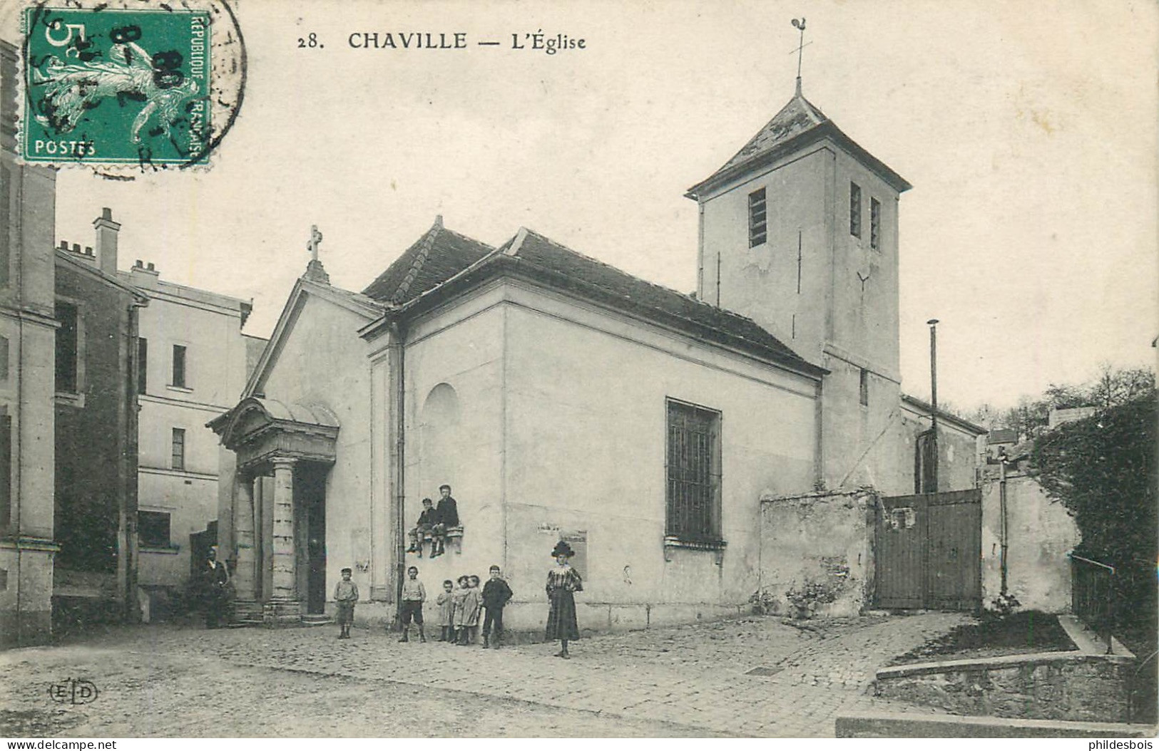 HAUTS DE SEINE  CHAVILLE  L'église - Chaville