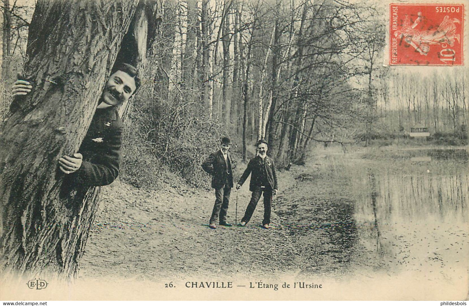 HAUTS DE SEINE  CHAVILLE  L'étang D'Ursine - Chaville