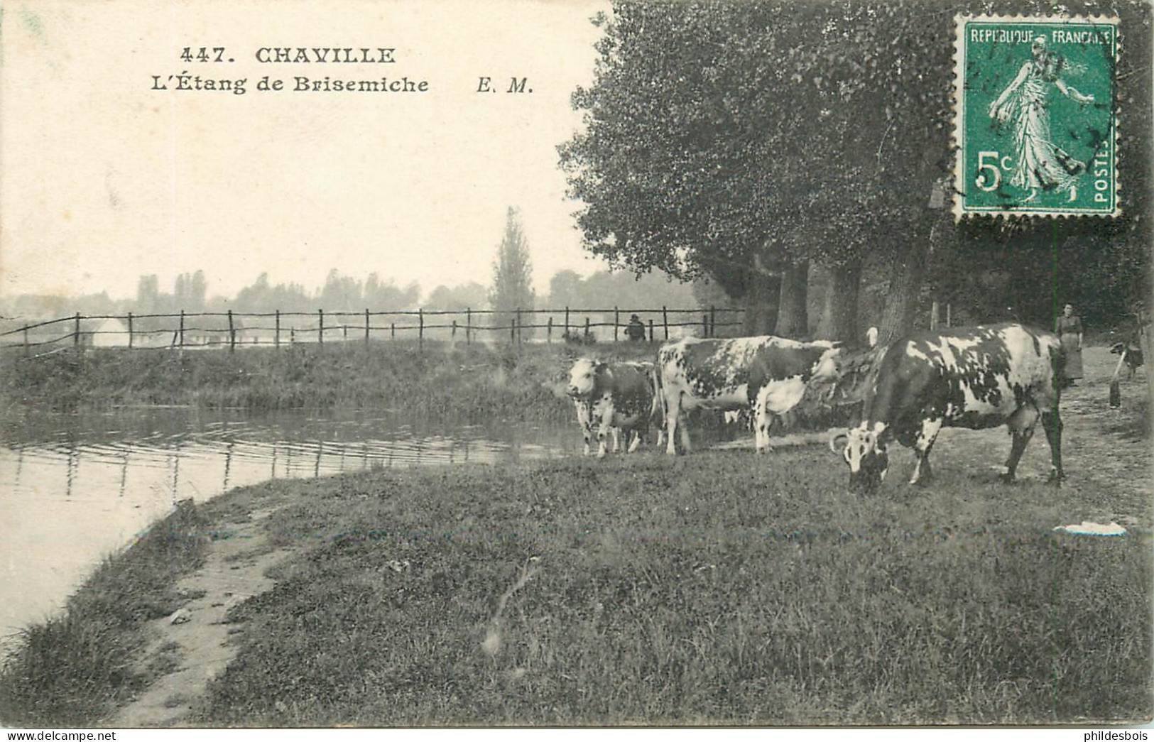 HAUTS DE SEINE  CHAVILLE   Etang De Brisemiche - Chaville