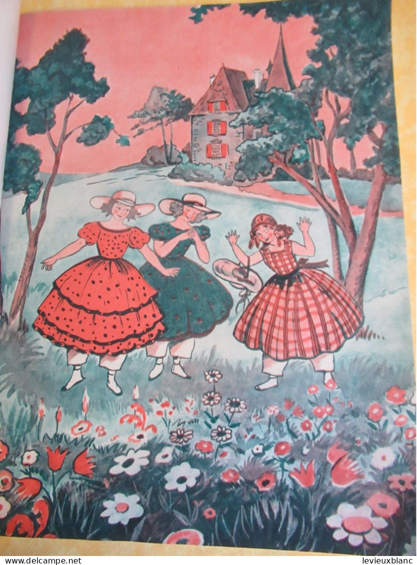 Livre d'enfant illustré/" Les Petites filles Modèles "/la Comtesse de Ségur/TOURET Imp-Edit/ La Chatre/1946        BD170