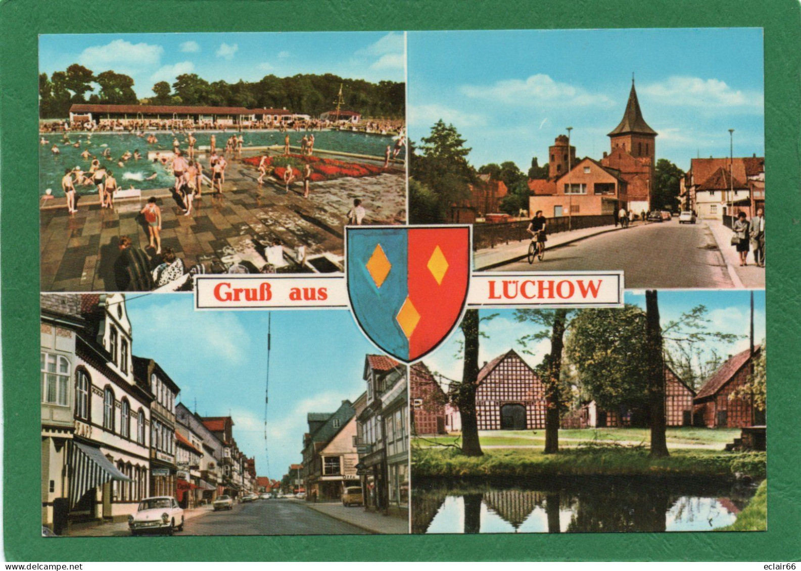 Lüchow (Wendland)  Ville Allemande, Chef-lieu De L'Arrondissement De Lüchow-Dannenberg  Située Au Nord-est De La Basse-S - Lüchow