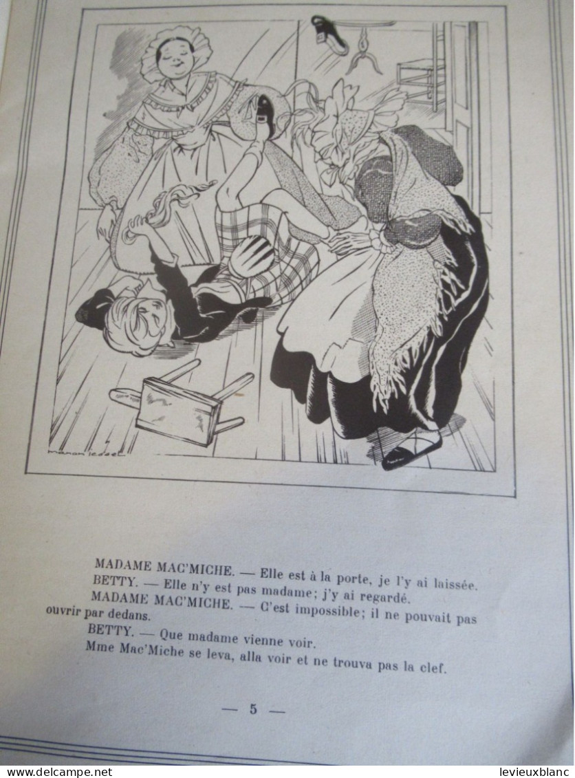 Livre D'enfant Illustré/" Un Bon Petit Diable "/ Comtesse De Ségur/Illustrations Manon IESSEL/Vers 1940-1950       BD171 - Racconti