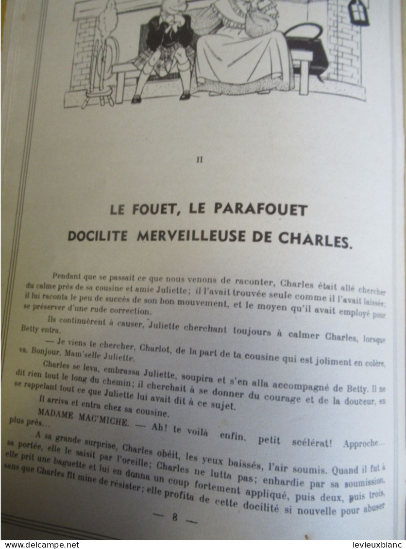 Livre D'enfant Illustré/" Un Bon Petit Diable "/ Comtesse De Ségur/Illustrations Manon IESSEL/Vers 1940-1950       BD171 - Sprookjes