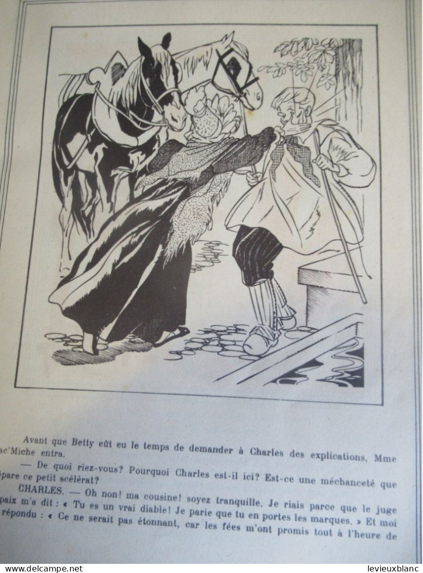 Livre d'enfant illustré/" Un bon petit Diable "/ Comtesse de Ségur/Illustrations Manon IESSEL/Vers 1940-1950       BD171