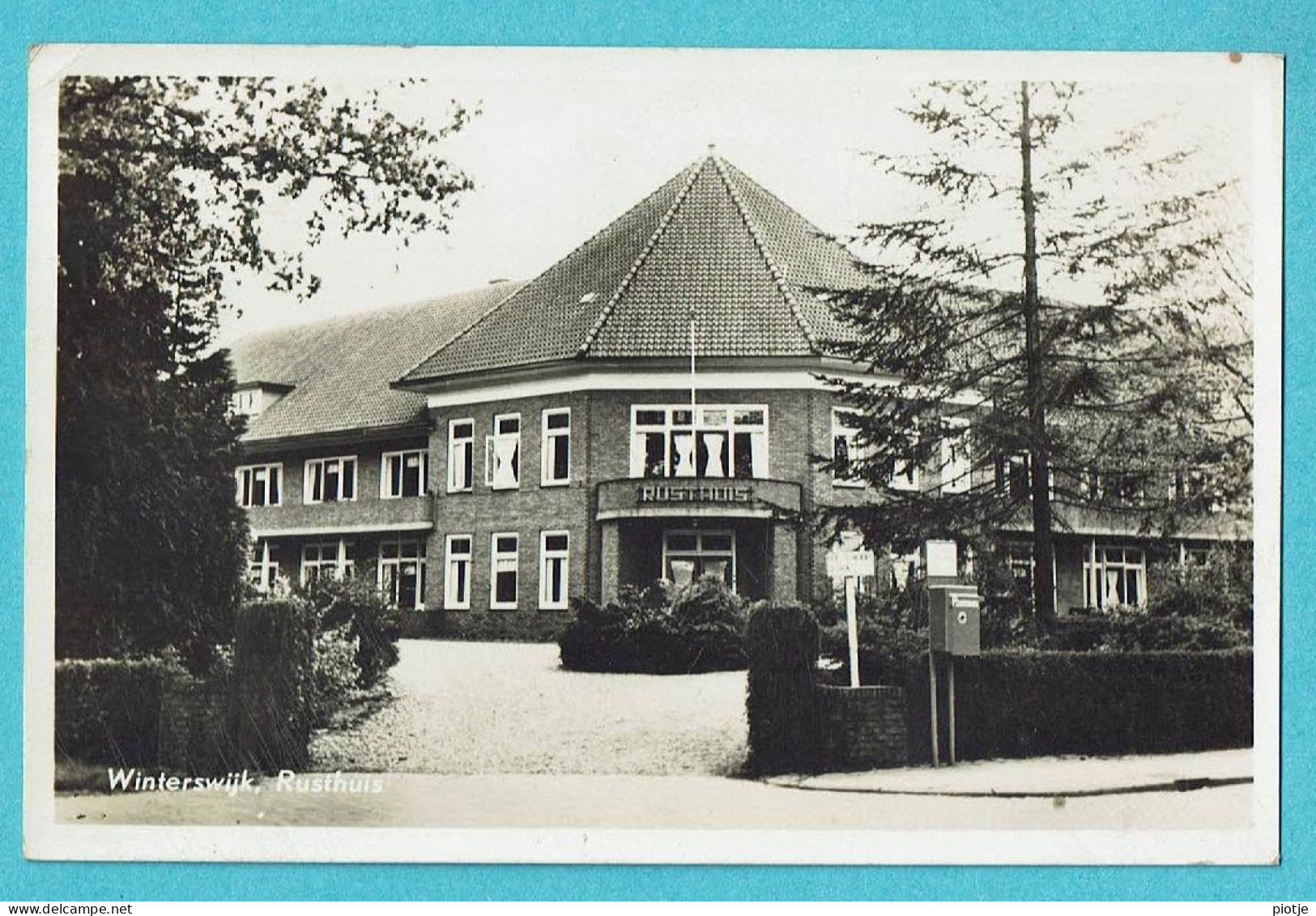 * Winterswijk (Gelderland - Nederland) * (Uitg Boekhandel Laarberg) Rusthuis, Maison De Retraite, Entrée, Old, Rare - Winterswijk