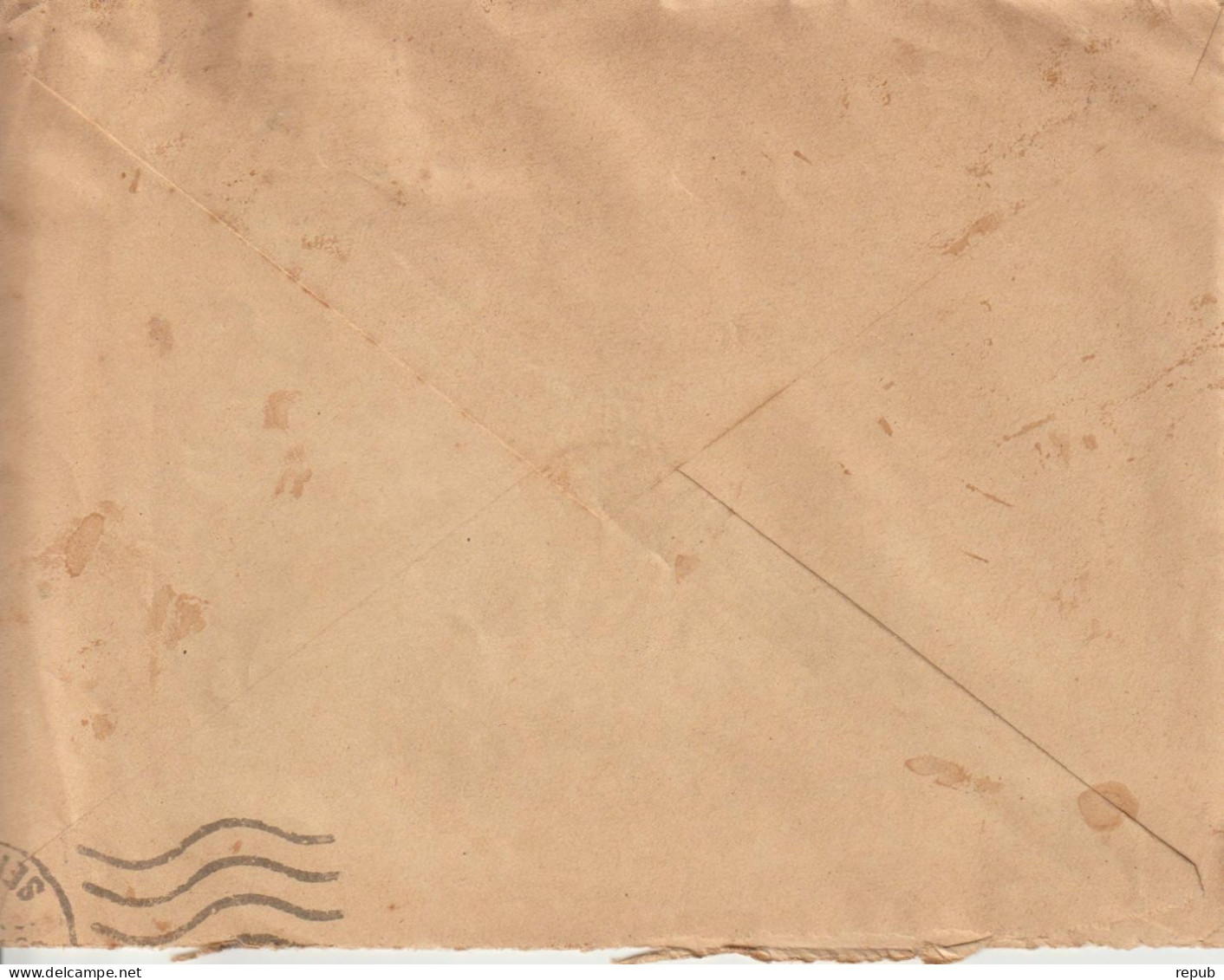 Lettre En Franchise FM 6 Oblitération 1930 Bellenconbre (76) - Military Postage Stamps
