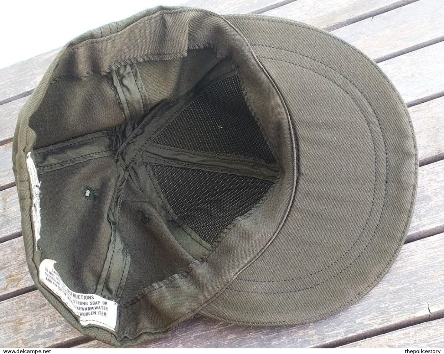 Berretto da campo Us Army Vietnam 1967 Cap Hot Weather OG106 1° modello size 7