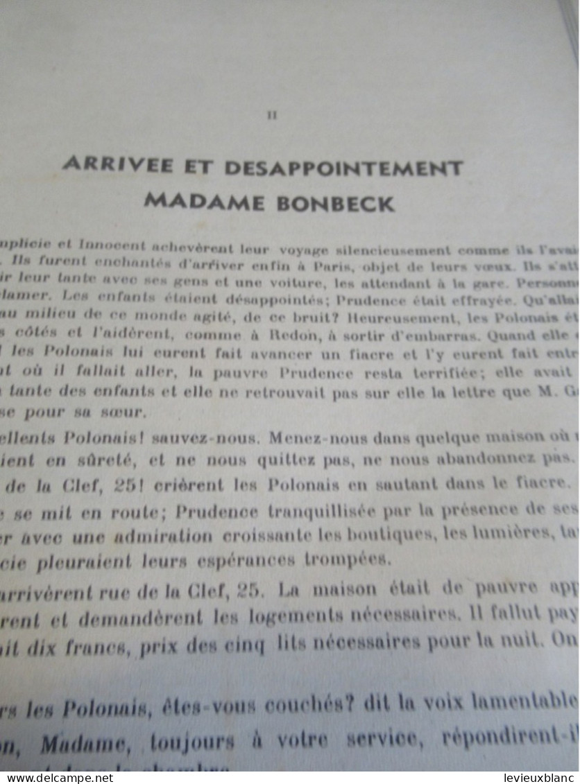 Livre D'enfant Illustré/" Les Deux Nigauds "/ Comtesse De Ségur/Illustrations Jacques TOUCHET/Vers 1940-1945      BD172 - Sprookjes