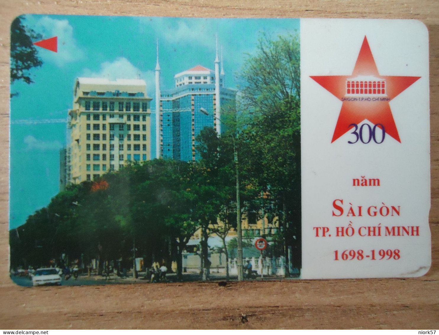 VIETNAM  USED CARDS  SAIGON 95 - Vietnam