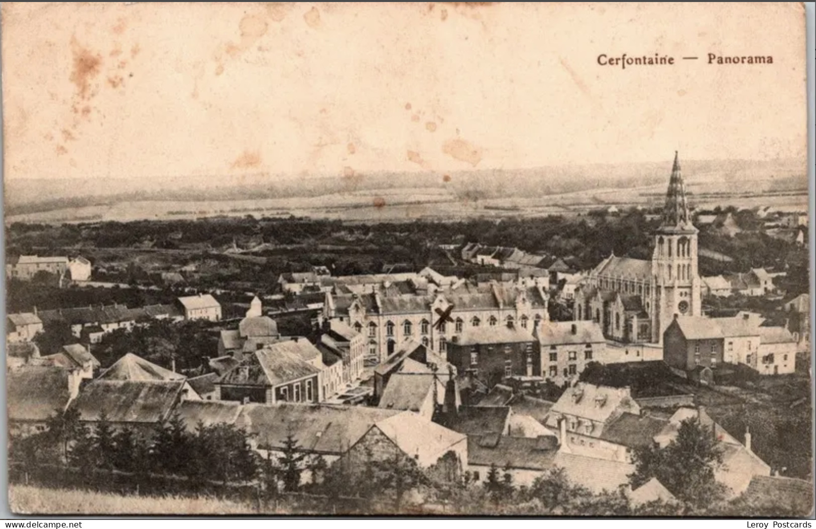 Panorama Cerfontaine 1915 - Cerfontaine