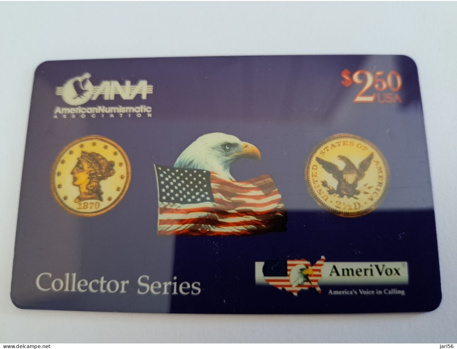 UNITED STATES USA AMERIKA / AMERIVOX COLLECTOR SERIES/ COINS  /  COINSHOW /COINS ON CARDS / MINT !!  **13105** - Amerivox