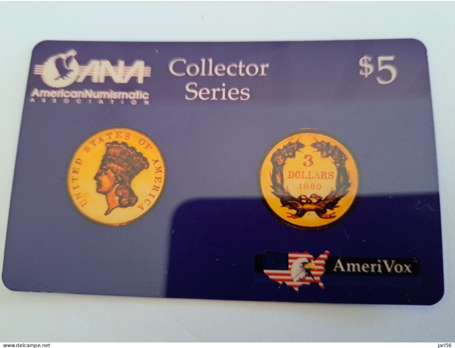 UNITED STATES USA AMERIKA / AMERIVOX COLLECTOR SERIES/ COINS  /  COINSHOW /COINS ON CARDS / MINT !!  **13105** - Amerivox