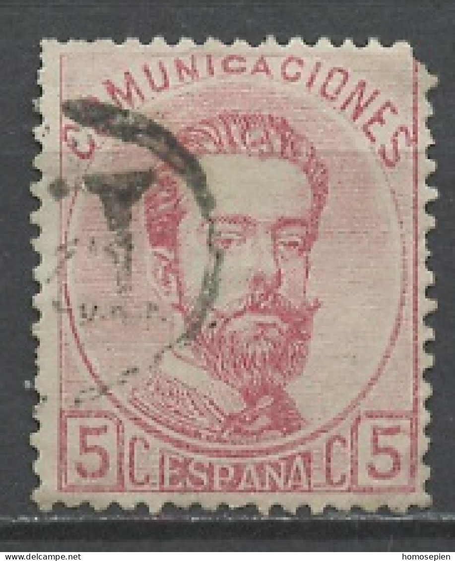 Espagne - Spain - Spanien 1872-73 Y&T N°117 - Michel N°121 (o) - 5c Amédée 1er - Usati